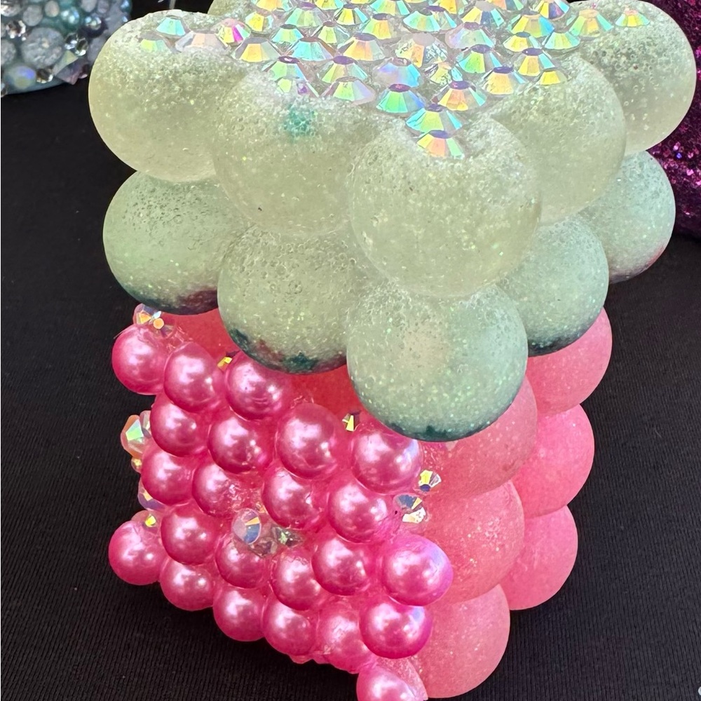 Bedazzled Candle Centerpieces